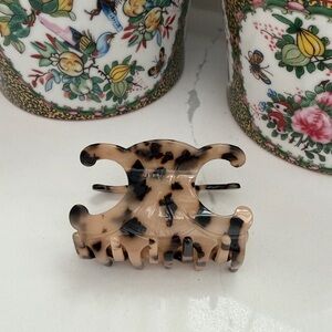 C Claw Clip - Spotted Havana